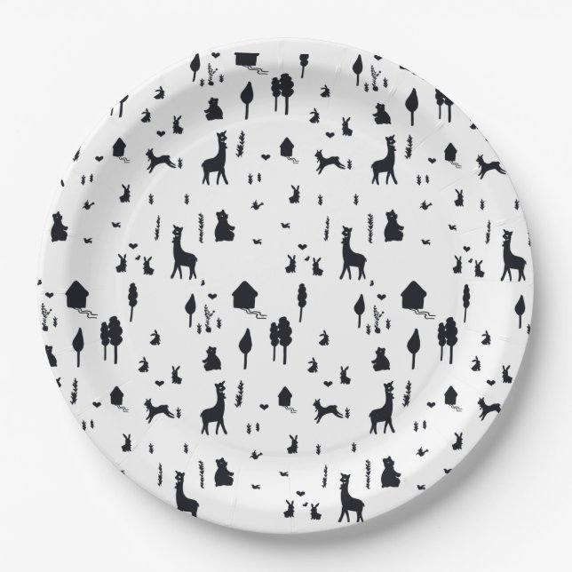 Prato De Papel Sweet winter (Frente)