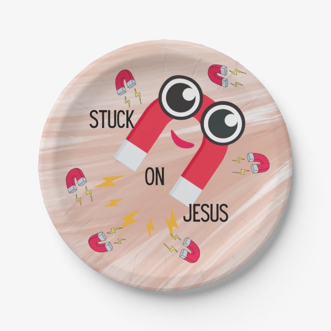 Prato De Papel Tableware sobre tema de celebração do partido cris (Frente)