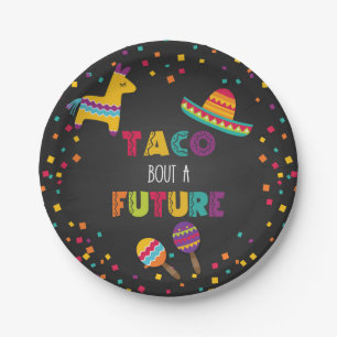 Prato De Papel Taco sobre futura graduação de Fiesta