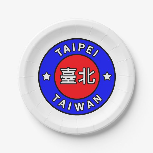 Prato De Papel Taipei Taiwan (Frente)