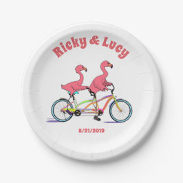 Prato De Papel Tão Feliz Juntos