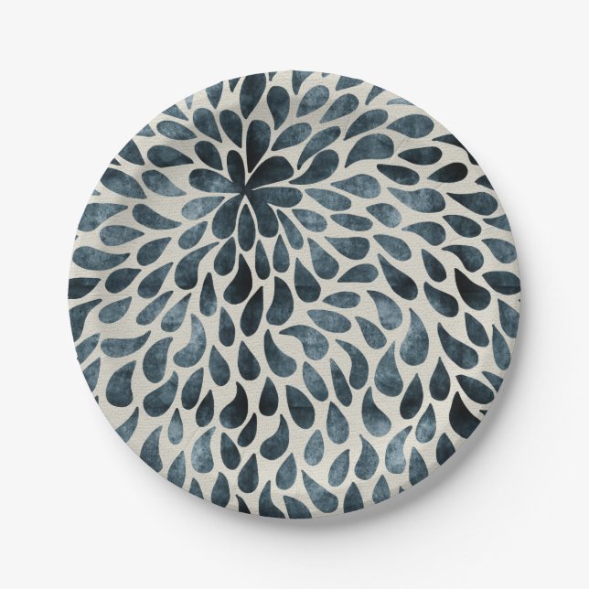 Prato De Papel Teardrop Petals (Frente)