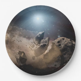 Prato De Papel Tema Astronômico