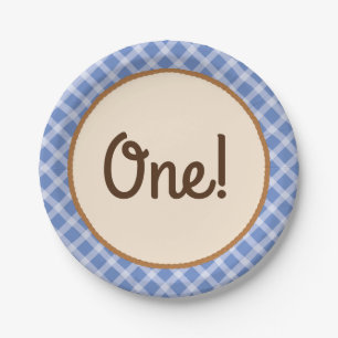 Prato De Papel Tema da Festa de aniversário do Cavalo-do-Cowboy