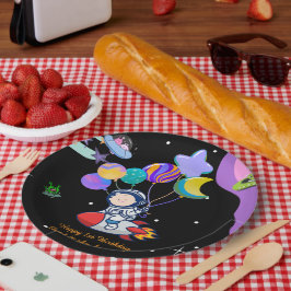 Prato De Papel Tema de Festa de Aniversário Espacial | Decoração