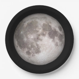 Prato De Papel Tema espacial