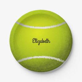 Prato De Papel Tênis Ball