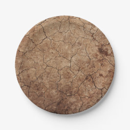 Prato De Papel Terra seca
