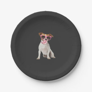 Prato De Papel Terrier Jack Russell