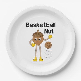 Prato De Papel Texto Nut de Basquete