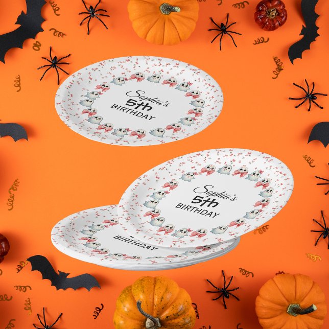 Prato De Papel Texto Personalizado Aniversário Personalizado do T (Criador carregado)