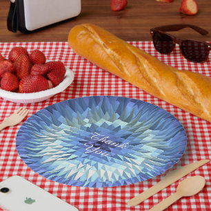 Prato De Papel textura de baixa polarização com gradiente abstrat