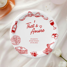 That's Amore Coquette Chuveiro de Noiva Italiano P