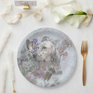 Prato De Papel The English Setter Portrait , art