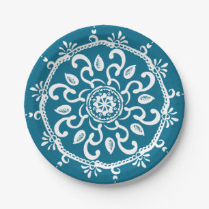Prato De Papel Tidepool Mandala