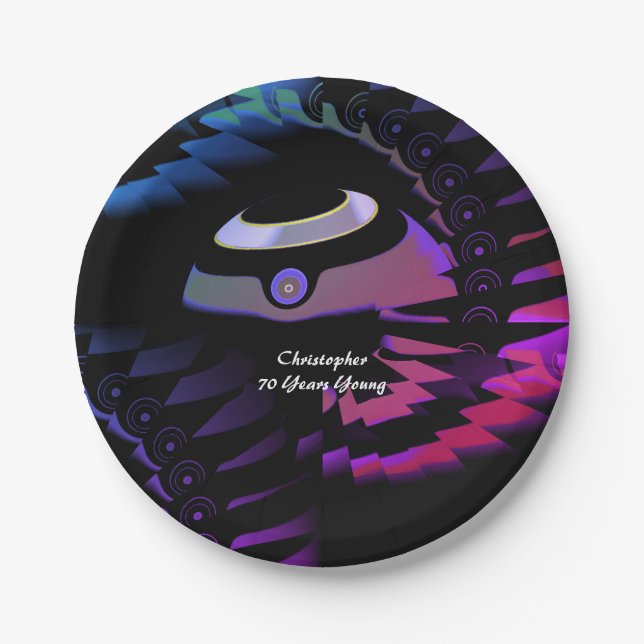 Prato De Papel Tigelas (Frente)