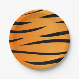 Prato De Papel Tigre