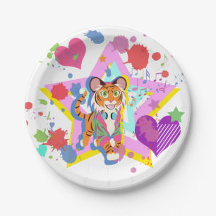 Prato De Papel Tigre Cub