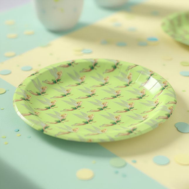 Prato De Papel Tinker Bell Paper Plates (Criador carregado)