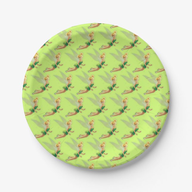 Prato De Papel Tinker Bell Paper Plates (Frente)