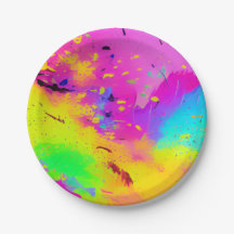 Tinta Rosa E Mais Abstrato