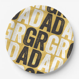 Prato De Papel Tipografia de FORMANDO Negrito Festa de formatura 