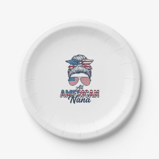 Prato De Papel Toda Avó Americana Desenho Vetorial de Coque Desar
