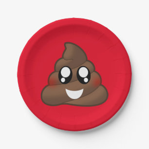 Prato De Papel Tombadilho Emoji