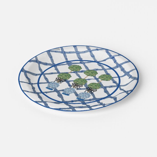 Prato De Papel Topiary Chinoiserie Ginger Jar  (Inclinado)