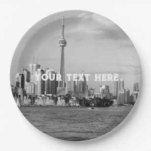 Prato De Papel Toronto Canada Black and White Vintage Custom Pape