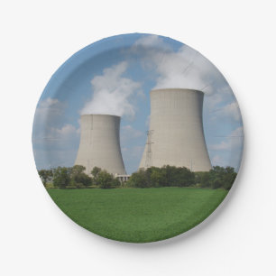Prato De Papel Torres de refrigeração de centrais nucleares