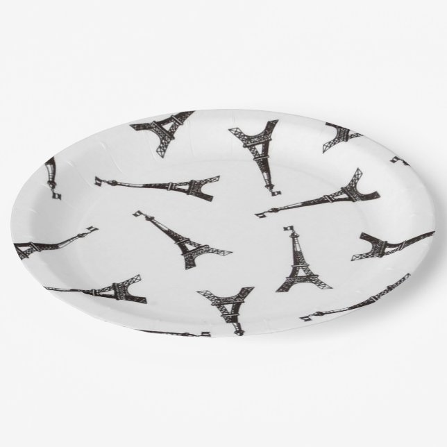 Prato De Papel Torres Eiffel (Inclinado)