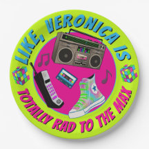 Totally 80s Retro Birthday Party Invitation