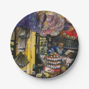 Prato De Papel Tradições do Comércio Antigo, Jerusalém