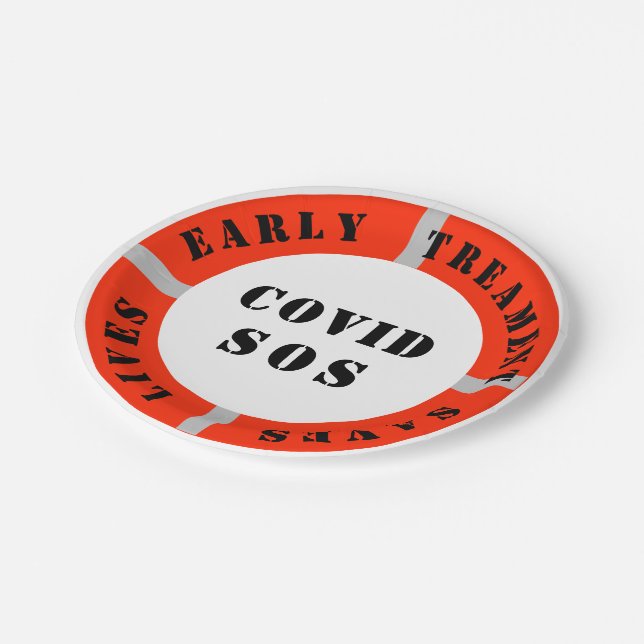 Prato De Papel Tratamento Antecipado Salva Vidas (Inclinado)