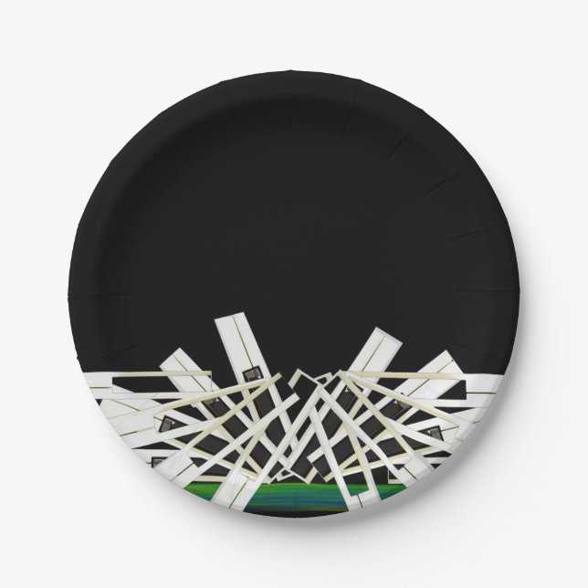 Prato De Papel Travesseiro de Ênfase MIDNIGHT KEYS (Frente)