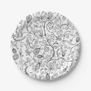 Prato De Papel Trendy Decorative Paper Plates