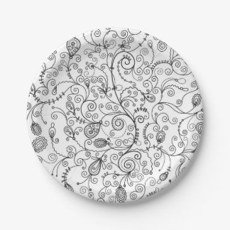 Prato De Papel Trendy Decorative Paper Plates