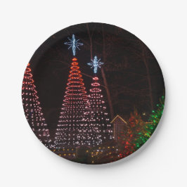 Prato De Papel Três Árvores No Centro