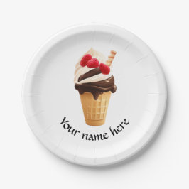 Prato De Papel Triberry Gelatino