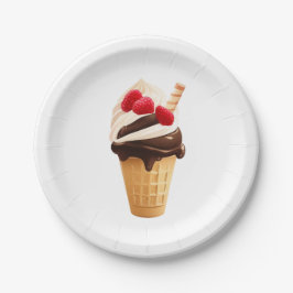 Prato De Papel Triberry Gelatino