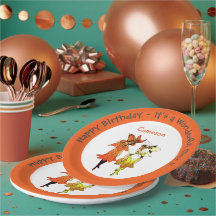 Trillium Tiger-Lily Whimsical Flower Party Supply