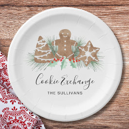 Prato De Papel Troca de cookies