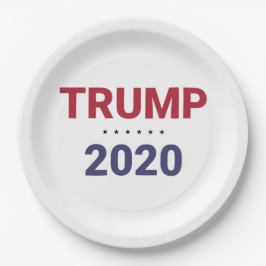 Prato De Papel Trump 2020 (Eleições nos EUA)