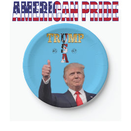 PRATO DE PAPEL TRUMP 2024
