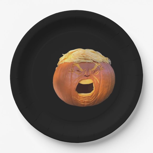 Prato De Papel Trumpkin - Trending Design (Frente)