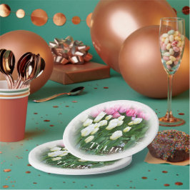 Prato De Papel Tulip