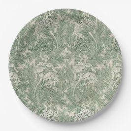 Prato De Papel Tulip Pattern (por William Morris)