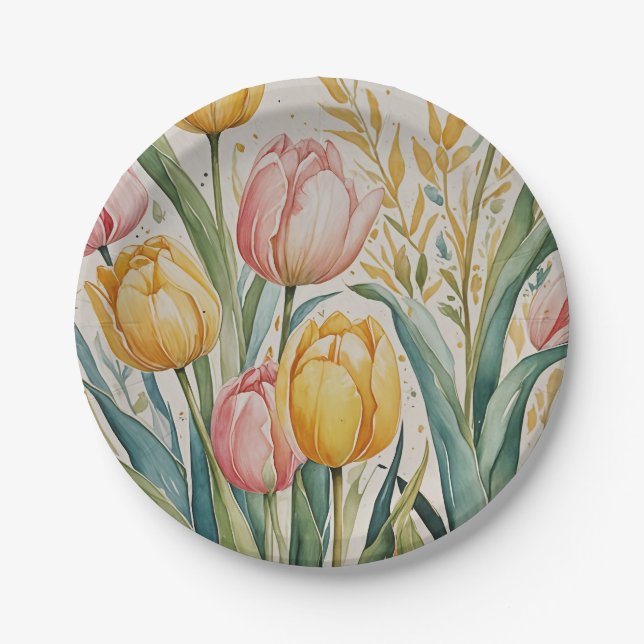 Prato De Papel Tulip Reverie (Frente)