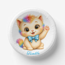 Tumble o Kitten Paperware
